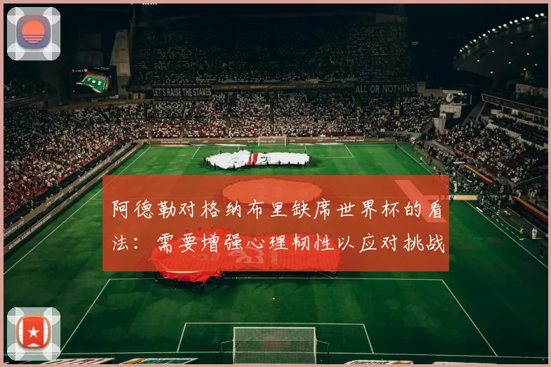 阿德勒对格纳布里缺席世界杯的看法:需要增强心理韧性以应对挑战